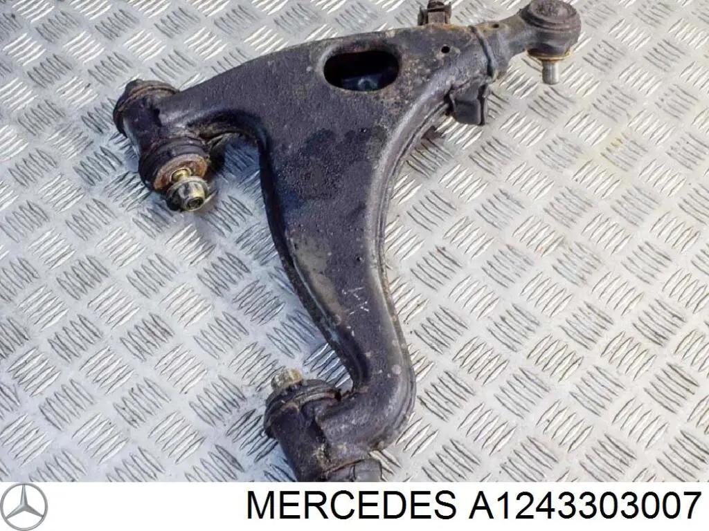 A1243303007 Mercedes barra oscilante, suspensión de ruedas delantera, inferior izquierda