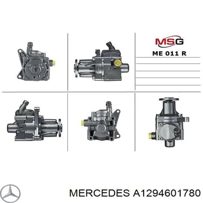 A1294601780 Mercedes bomba hidráulica de dirección