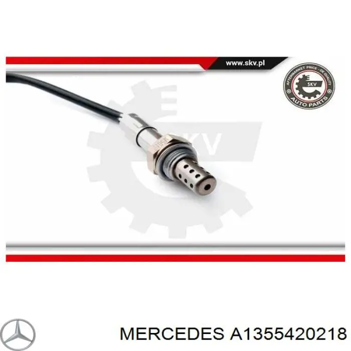 A1355420218 Mercedes sonda lambda sensor de oxigeno para catalizador