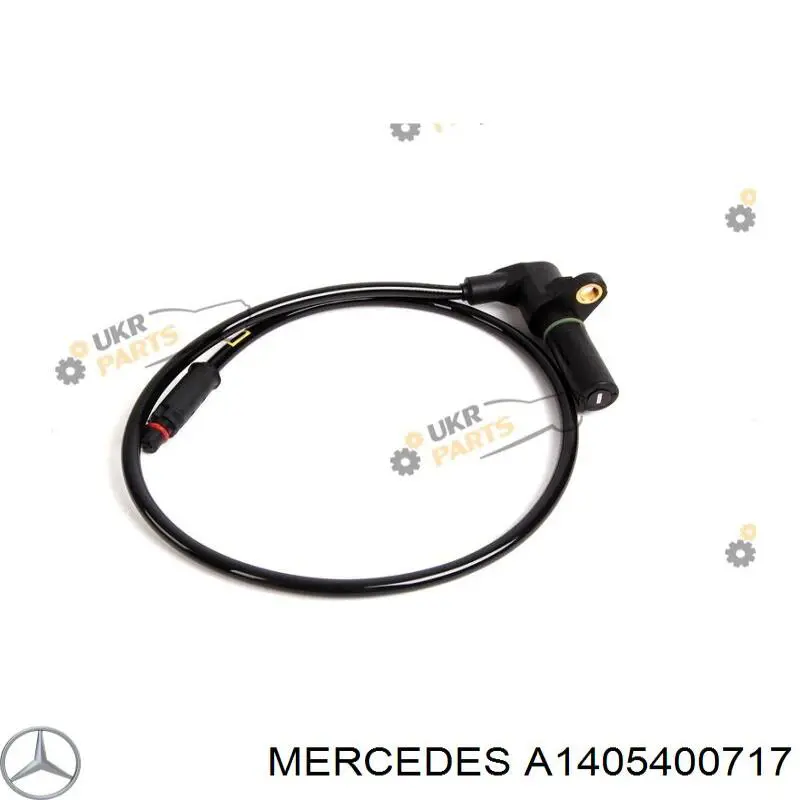 A1405400717 Mercedes sensor abs trasero derecho