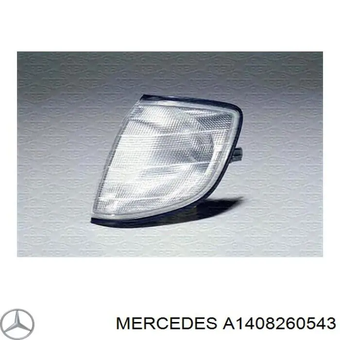 A1408260543 Mercedes piloto intermitente izquierdo