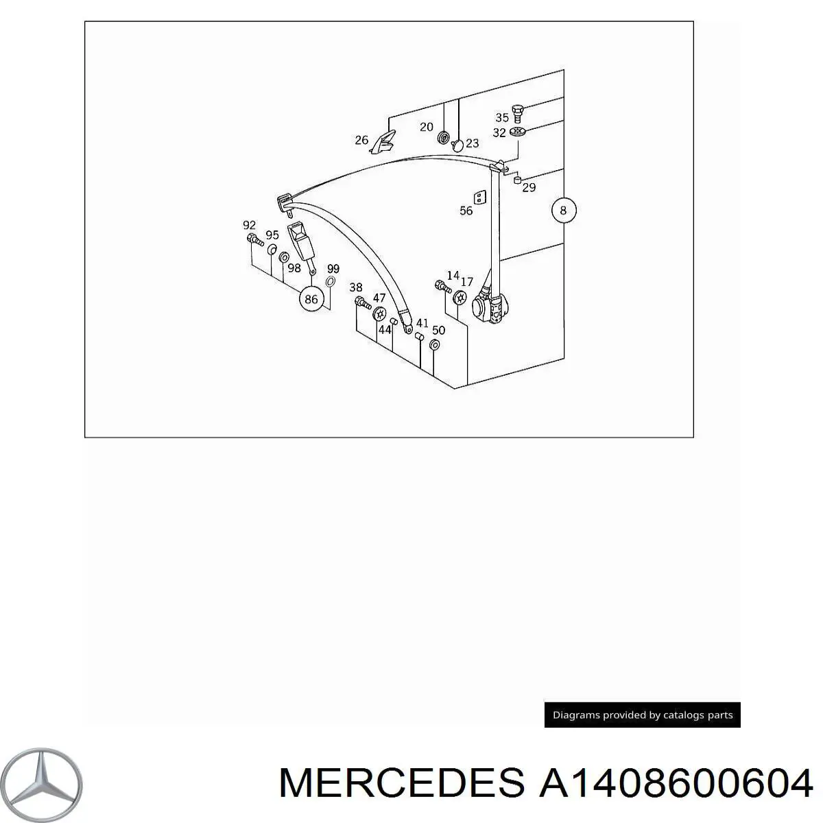 A1408600604 Mercedes 