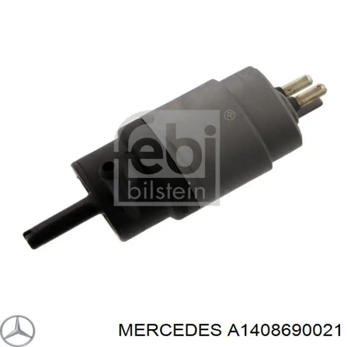 A1408690021 Mercedes bomba de limpiaparabrisas delantera