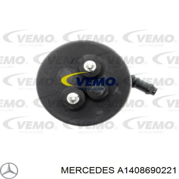 A1408690221 Mercedes bomba de limpiaparabrisas delantera