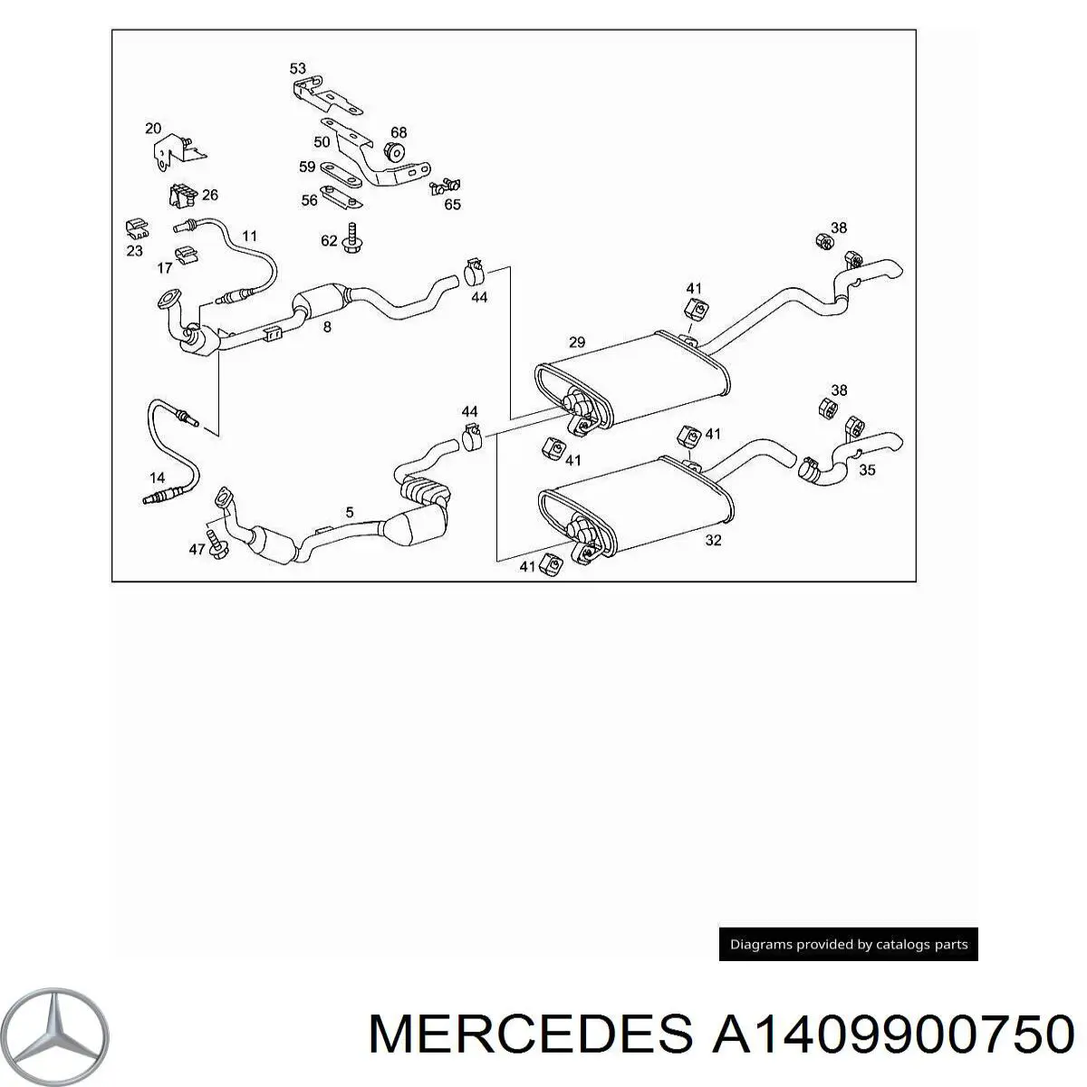 A1409900750 Mercedes 