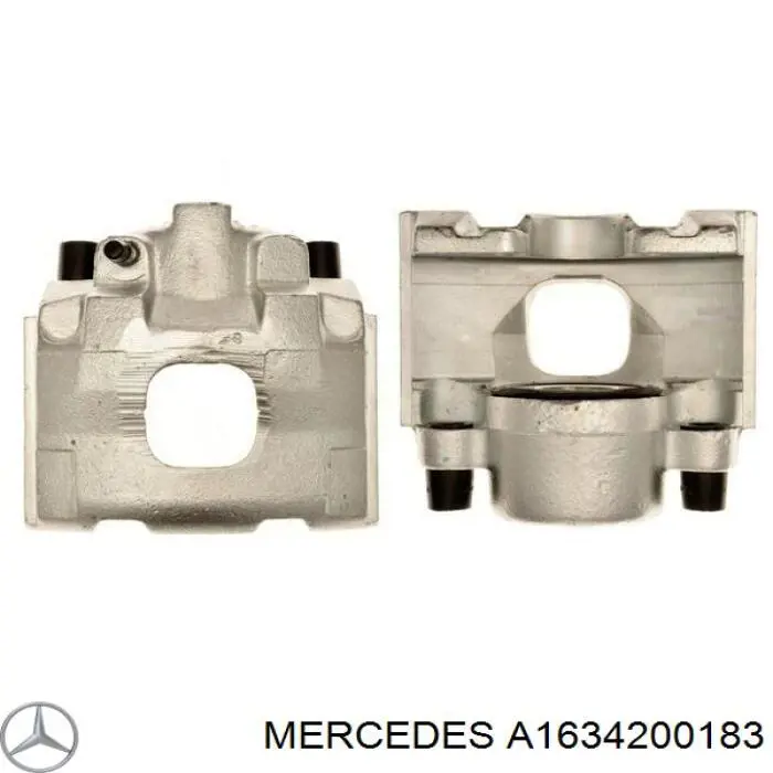 A1634200183 Mercedes pinza de freno delantera derecha