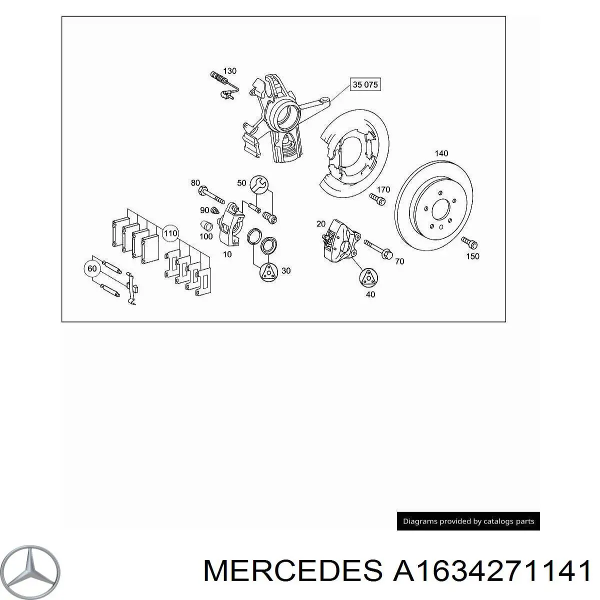 A1634271141 Mercedes 