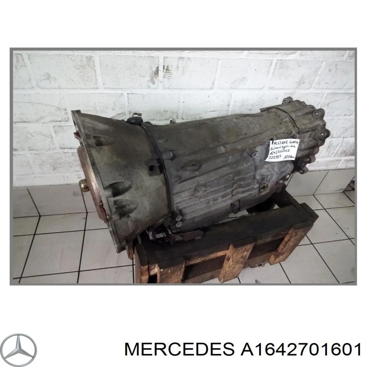 A164270160180 Mercedes transmisión automática completa