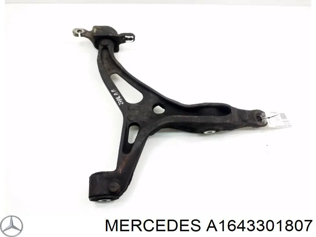 A1643301807 Mercedes barra oscilante, suspensión de ruedas delantera, inferior derecha