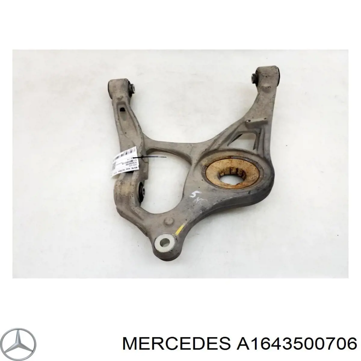 1643502006 Mercedes brazo suspension (control trasero inferior derecho)