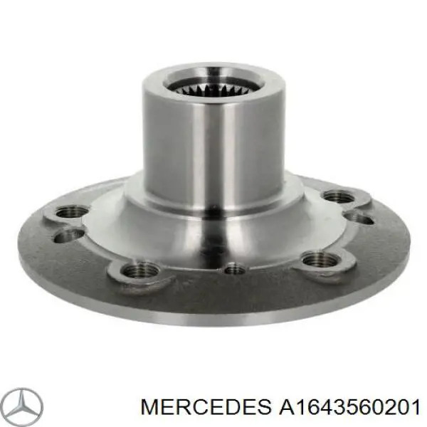 A1643560201 Mercedes cubo de rueda trasero