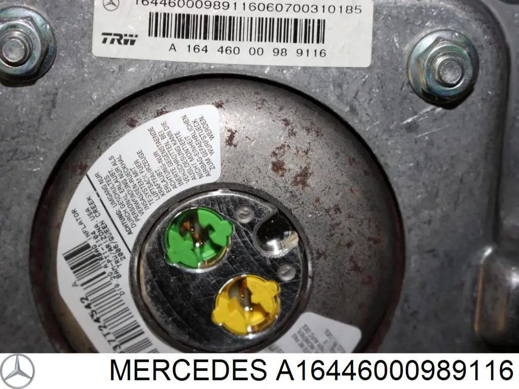 A16446000989116 Mercedes airbag en el lado del conductor