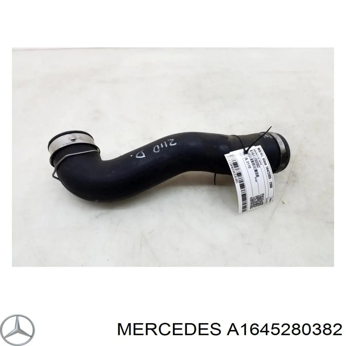  Tubo flexible de aire de sobrealimentación derecho para Mercedes GL X164