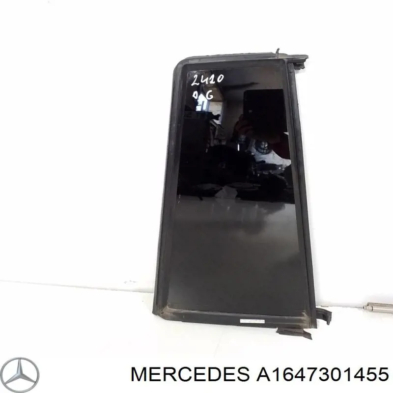  Ventanilla lateral de la puerta trasera derecha para Mercedes GL X164