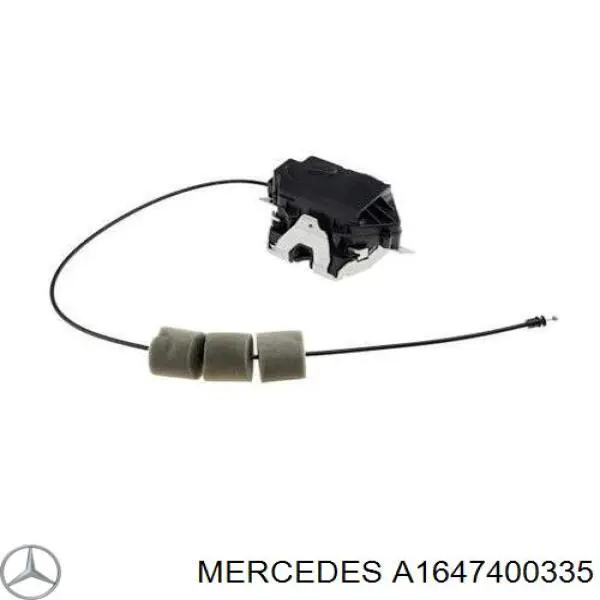 A1647400335 Mercedes cerradura de puerta de maletero