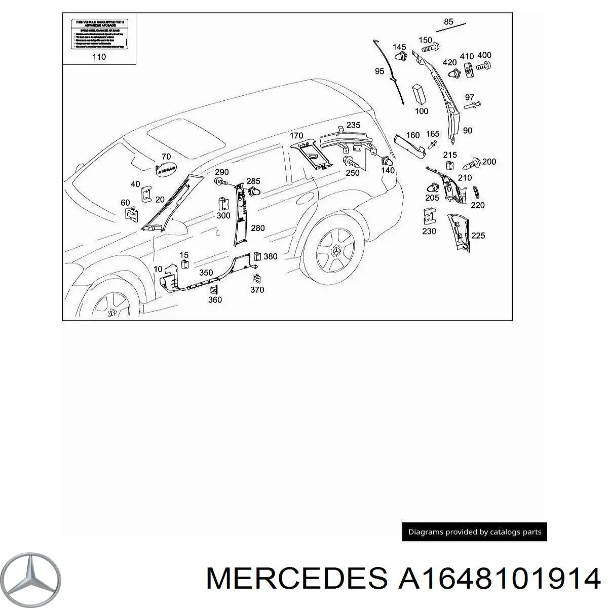 A1648101914 Mercedes 