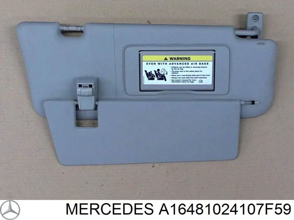 A16481024107F59 Mercedes visera parasol