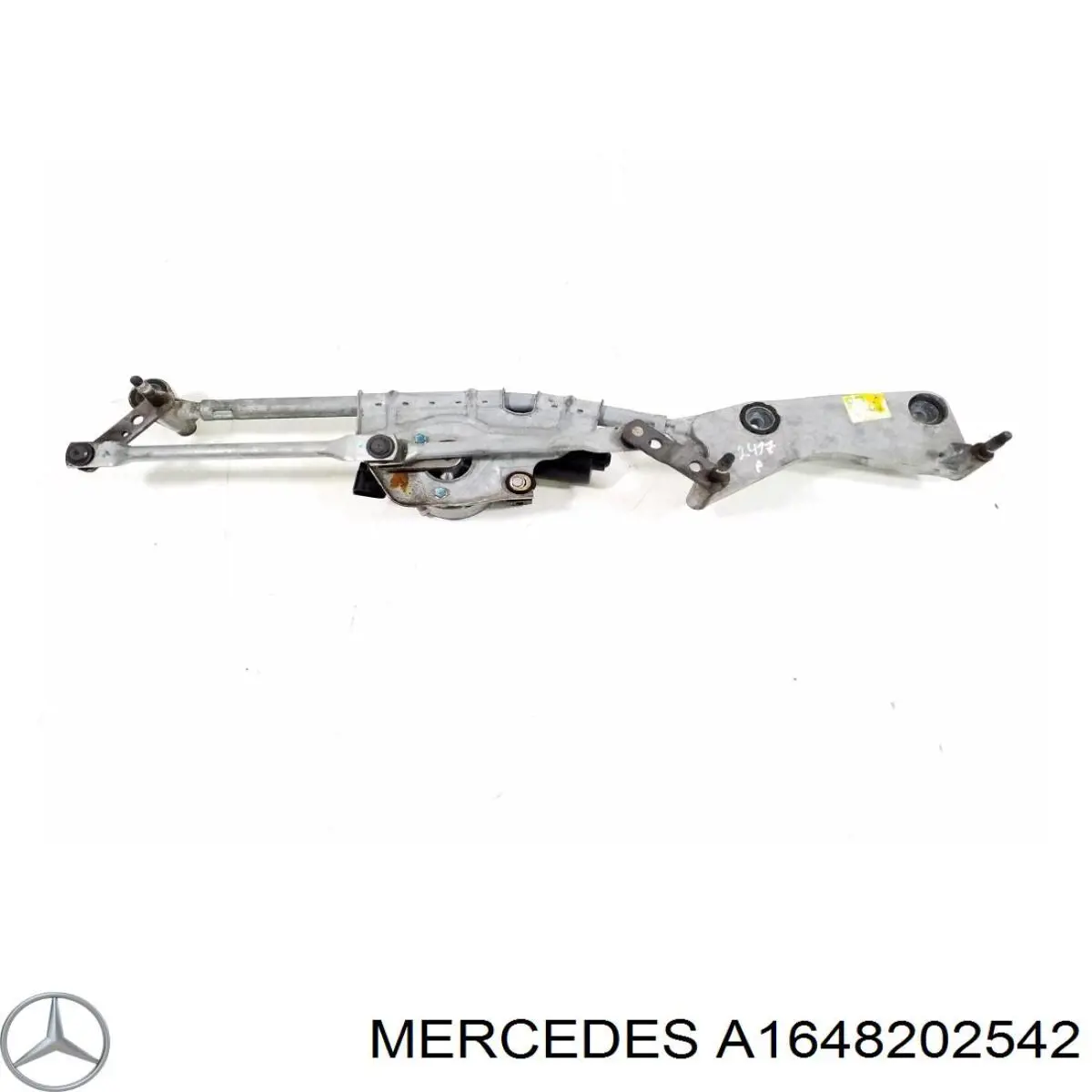 1648201842 Mercedes motor del limpiaparabrisas del parabrisas