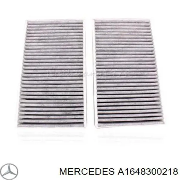 A1648300218 Mercedes filtro de habitáculo