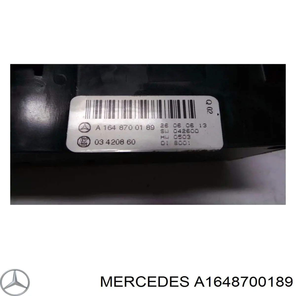  Unidad de control, calefacción/ventilacion para Mercedes GL X164