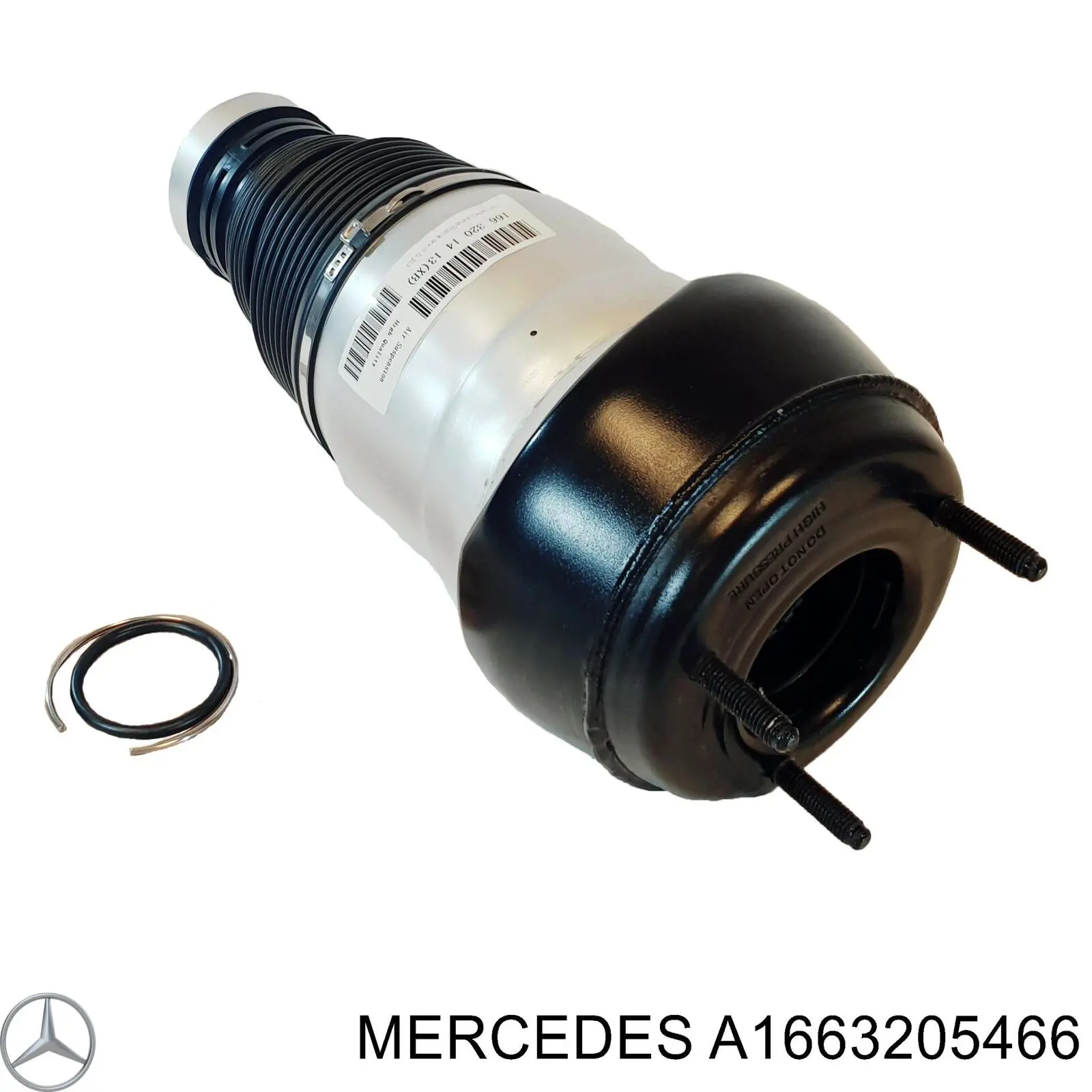 A1663205466 Mercedes amortiguador delantero derecho