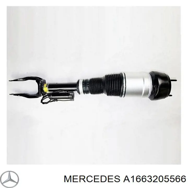 A1663205566 Mercedes amortiguador delantero izquierdo