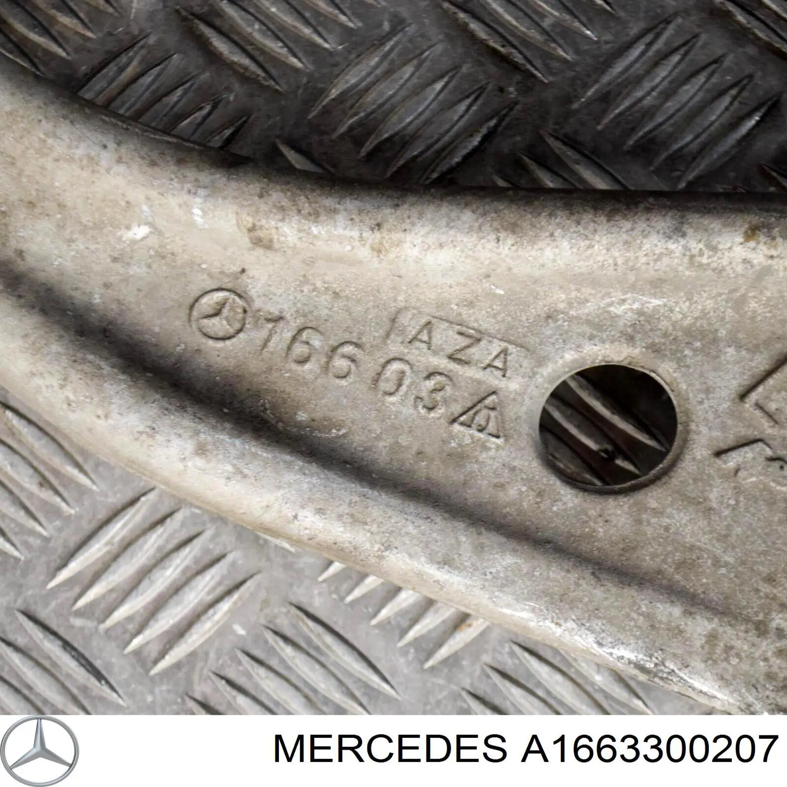  Barra oscilante, suspensión de ruedas delantera, inferior derecha para Mercedes GL X166