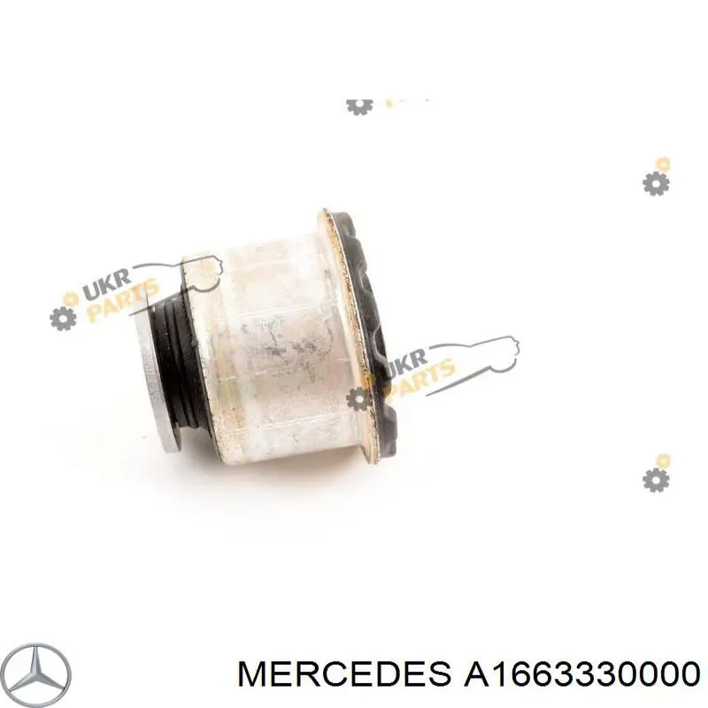 A1663330000 Mercedes silentblock de brazo de suspensión delantero superior