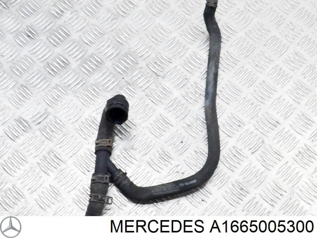  Tubería de radiador arriba para Mercedes GL X166