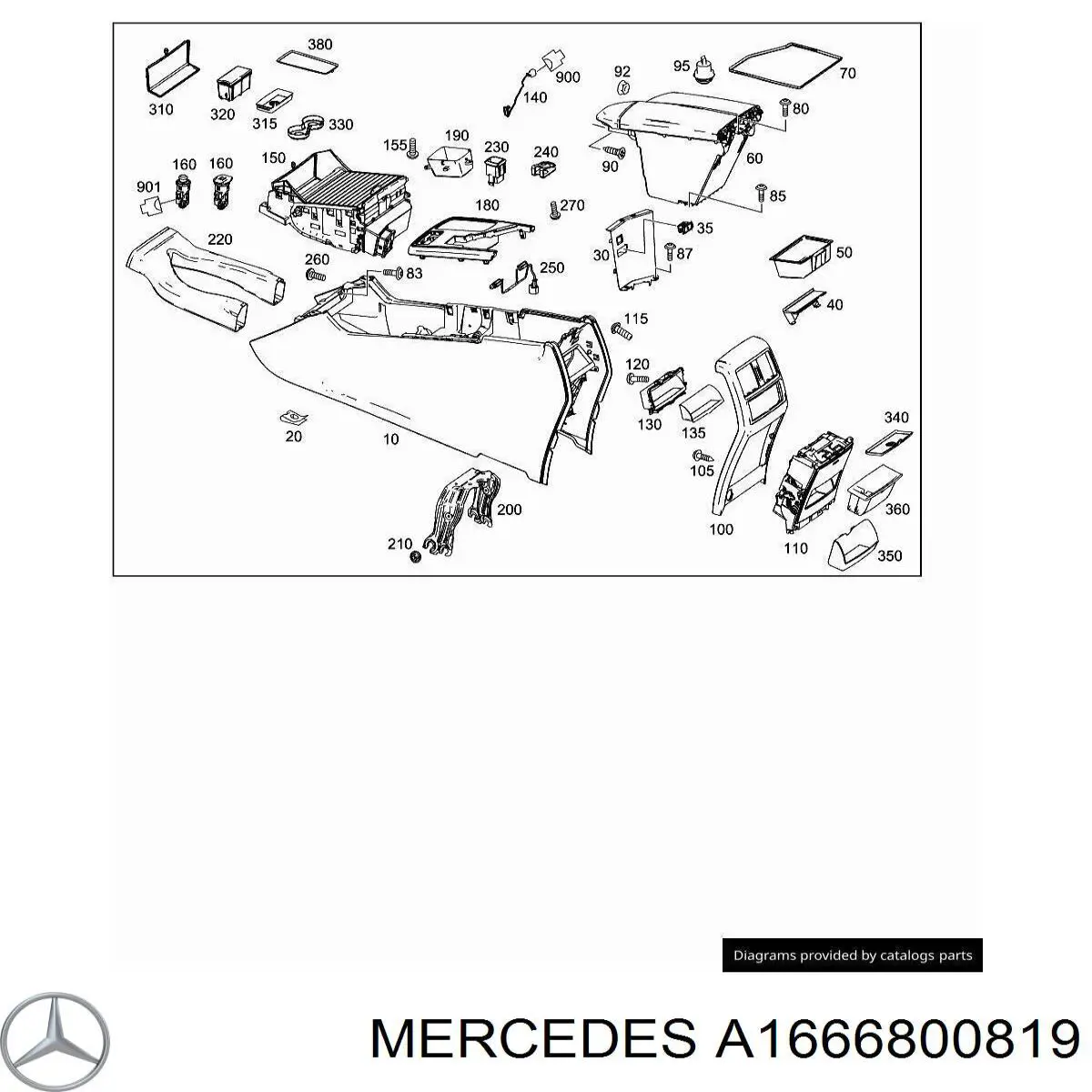 A1666800819 Mercedes 