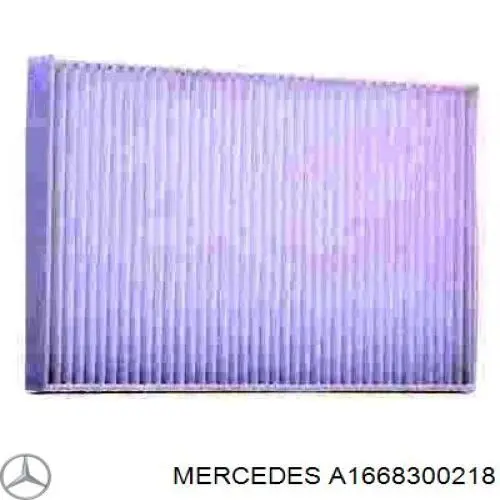 A1668300218 Mercedes filtro de habitáculo