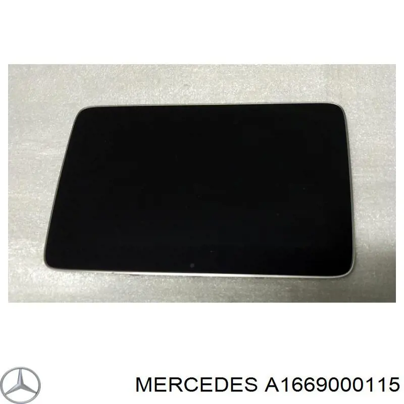  Pantalla Multifuncion para Mercedes GL X166