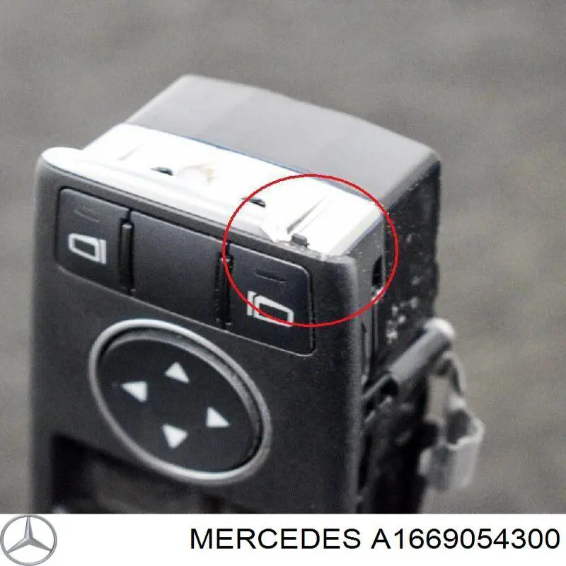 16690543009107 Mercedes unidad de control elevalunas delantera izquierda