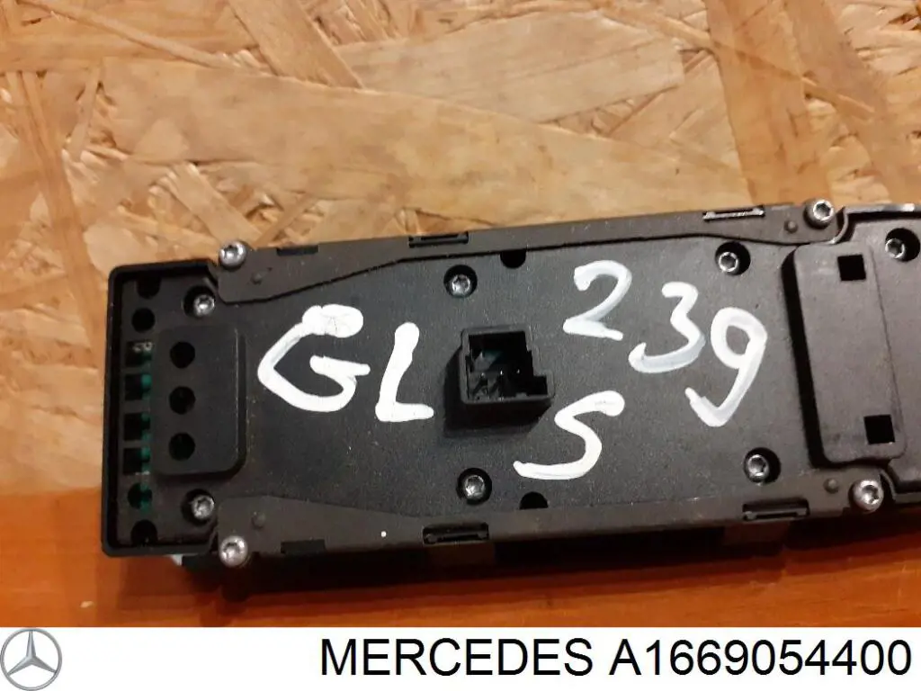 A1669054400 Mercedes unidad de control elevalunas delantera izquierda