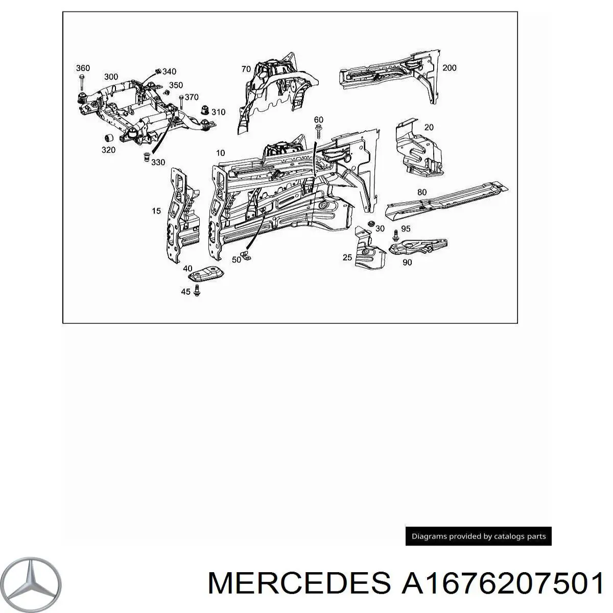 A1676207501 Mercedes 