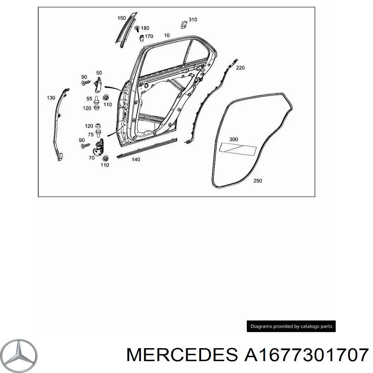 A1677301707 Mercedes 