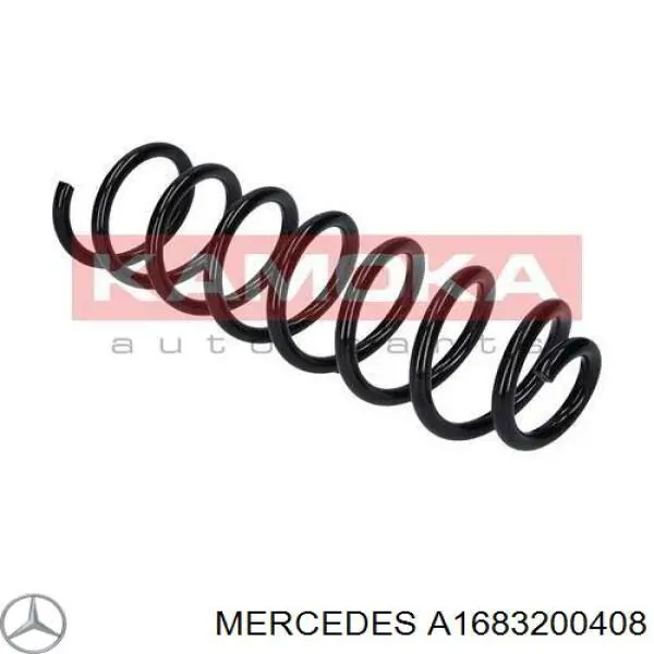 A1683200408 Mercedes muelle de suspensión eje trasero