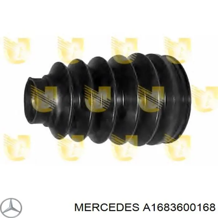 A1683600168 Mercedes fuelle, árbol de transmisión delantero interior