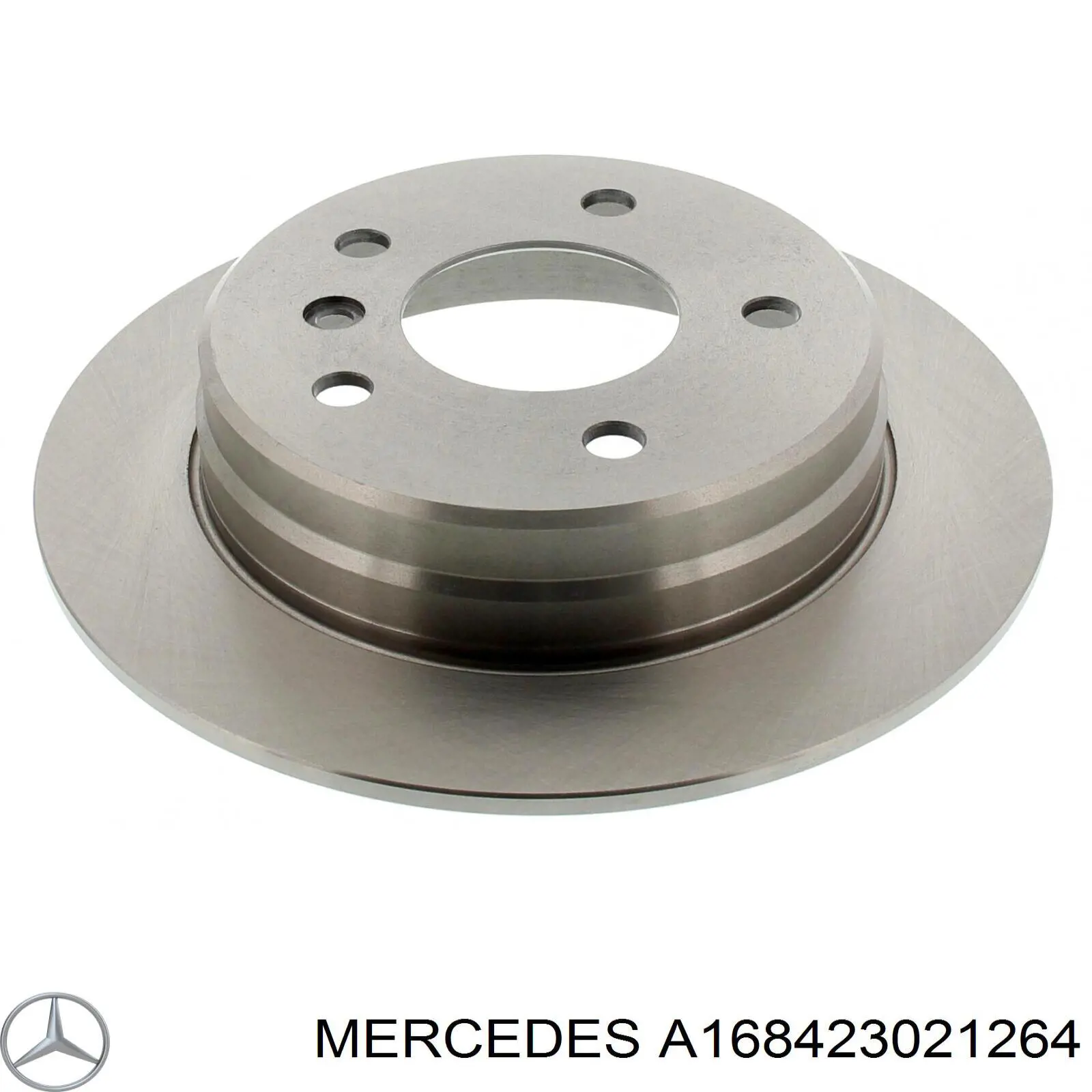 A168423021264 Mercedes disco de freno trasero