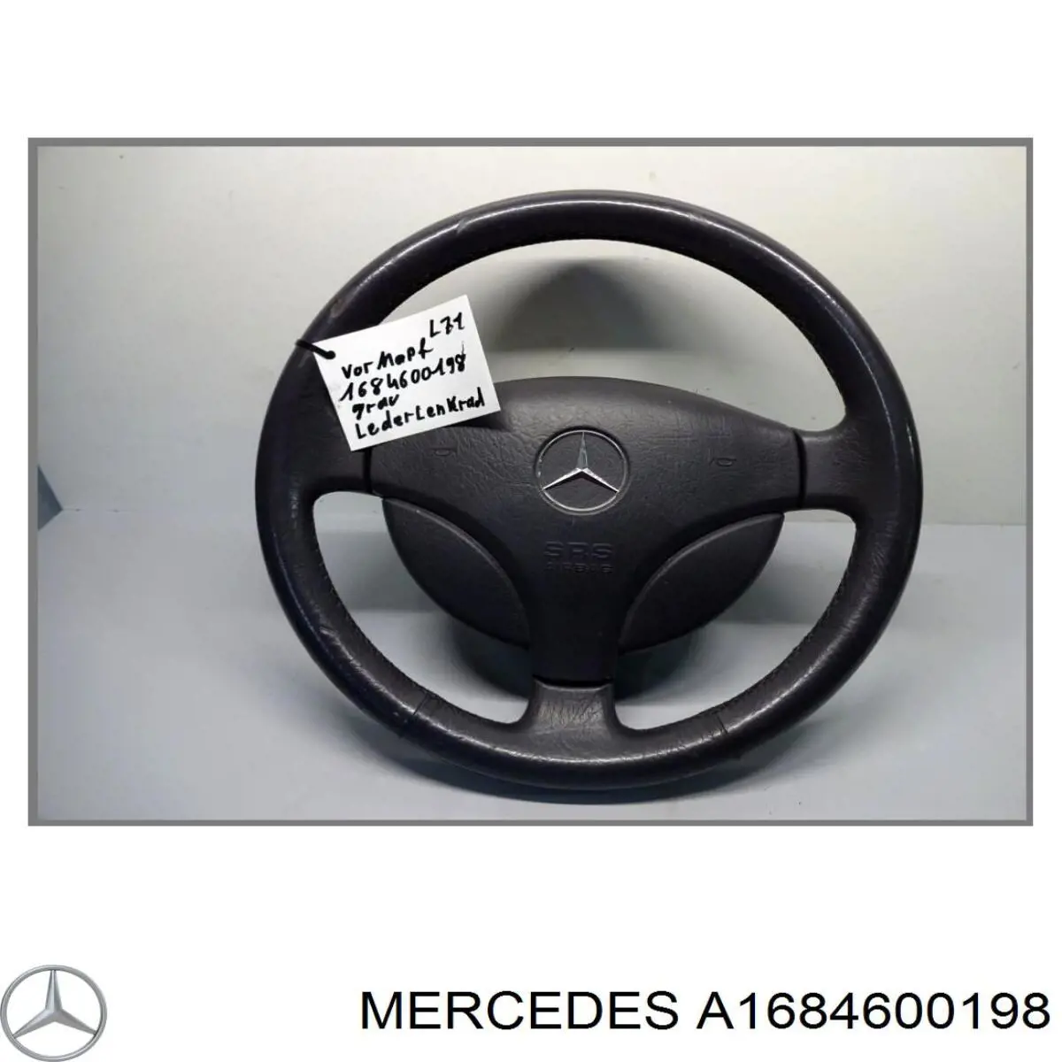 A1684600198 Mercedes airbag en el lado del conductor