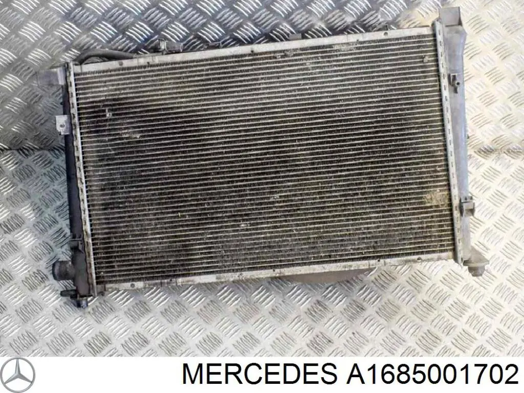 A1685001702 Mercedes radiador refrigeración del motor