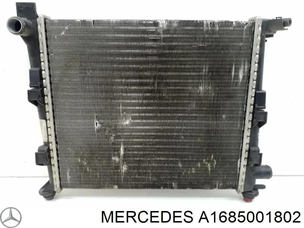 A1685001802 Mercedes radiador refrigeración del motor