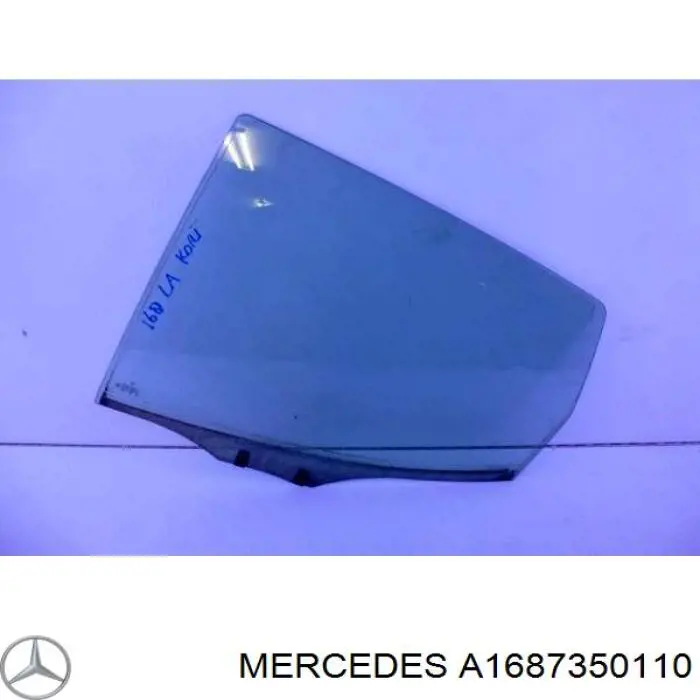 A1687350110 Mercedes luna de puerta trasera izquierda