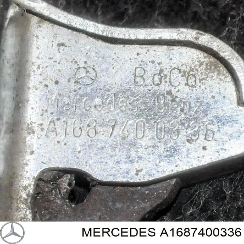  Cerradura de puerta de maletero para Mercedes A W168