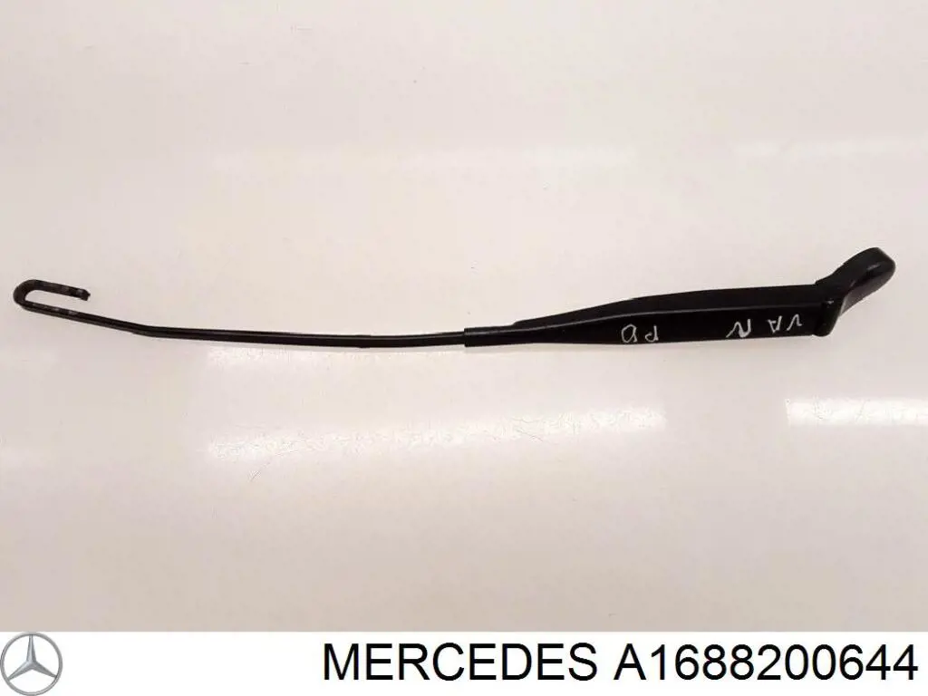 A1688200644 Mercedes brazo del limpiaparabrisas, lavado de parabrisas, luna delantera