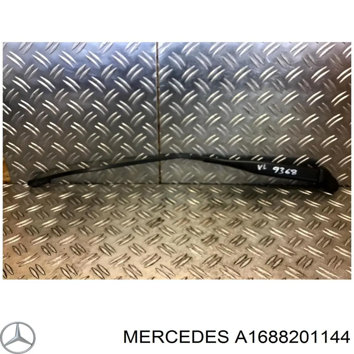  Brazo del limpiaparabrisas, lavado de parabrisas, luna delantera para Mercedes A W168