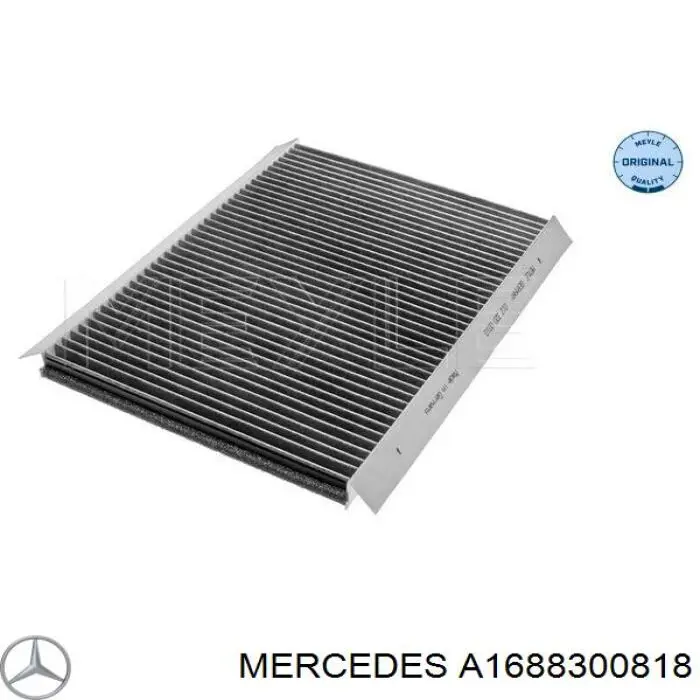 A1688300818 Mercedes filtro de habitáculo