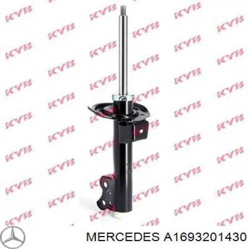 A1693201430 Mercedes amortiguador delantero