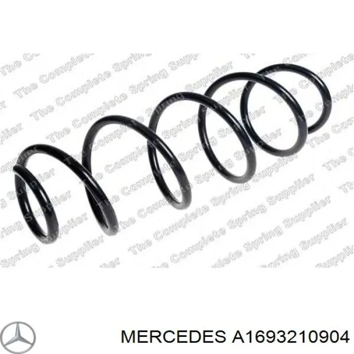 A1693210904 Mercedes muelle de suspensión eje delantero