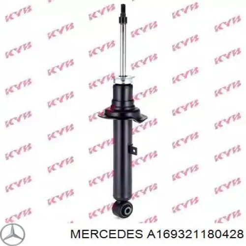 A169321180428 Mercedes muelle de suspensión eje delantero